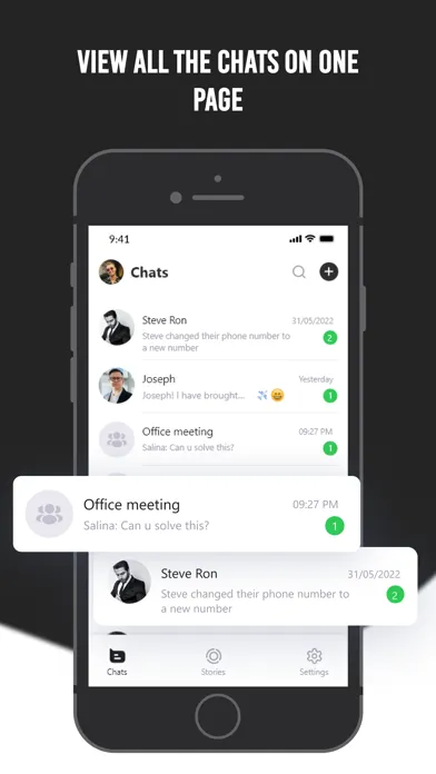 Tangkapan skrin Hola - Chat