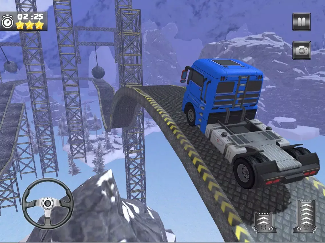 Crazy Truck: Impossible stunts iPad  Ekran Görüntüleri