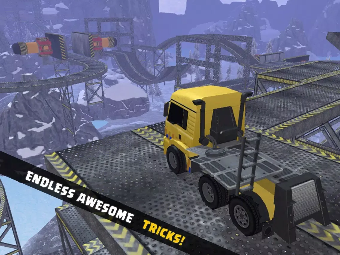 Crazy Truck: Impossible stunts iPad  Ekran Görüntüleri
