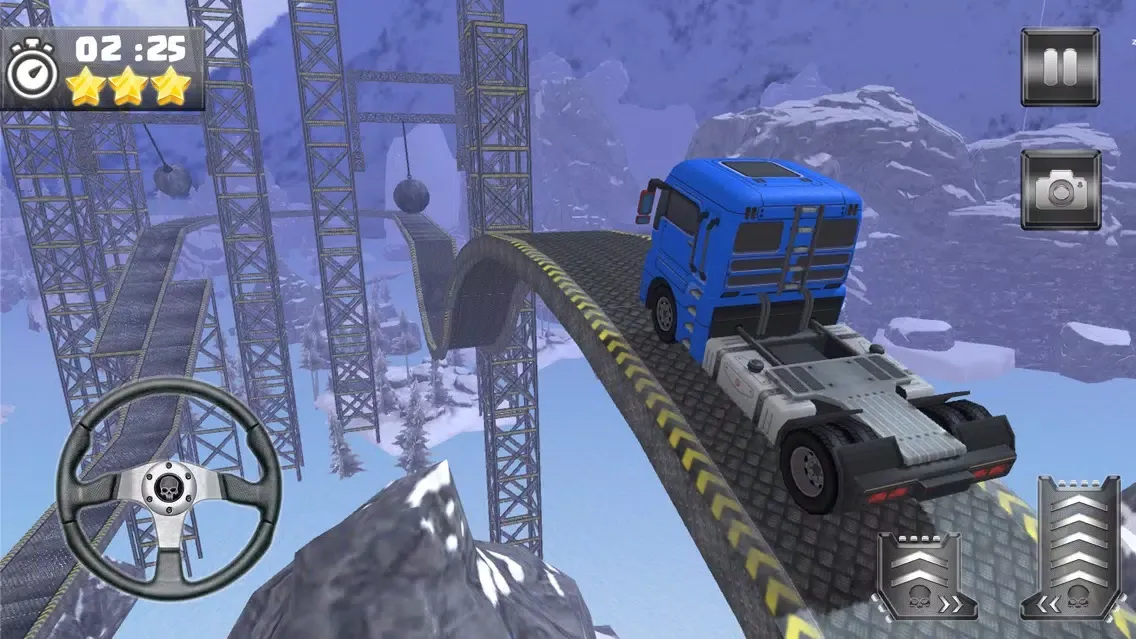 Crazy Truck: Impossible stunts Ekran Görüntüleri