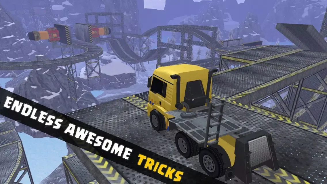 Crazy Truck: Impossible stunts Ekran Görüntüleri