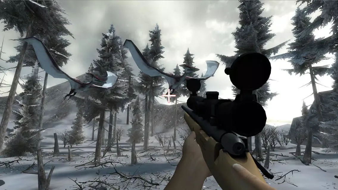 Dinosaur Sniper Hunt : Ice Age Screenshots
