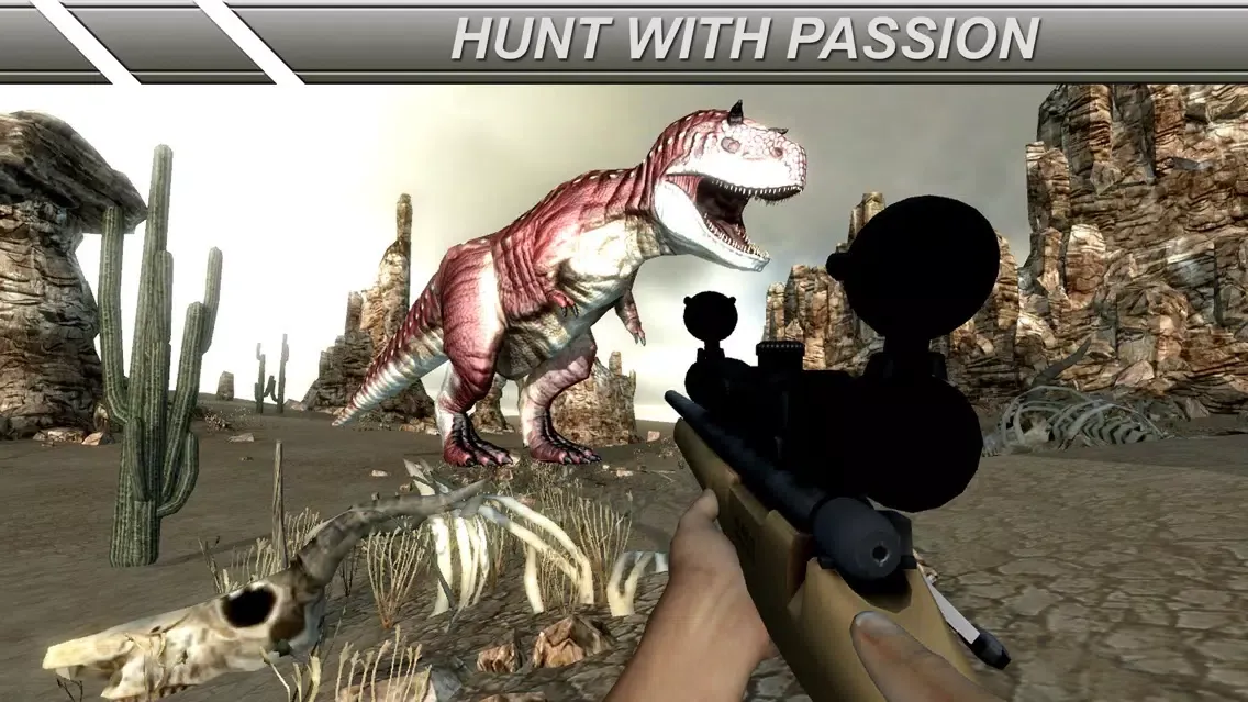 Jurassic Dinosaur : Desert Sniper Attack For Free应用截图