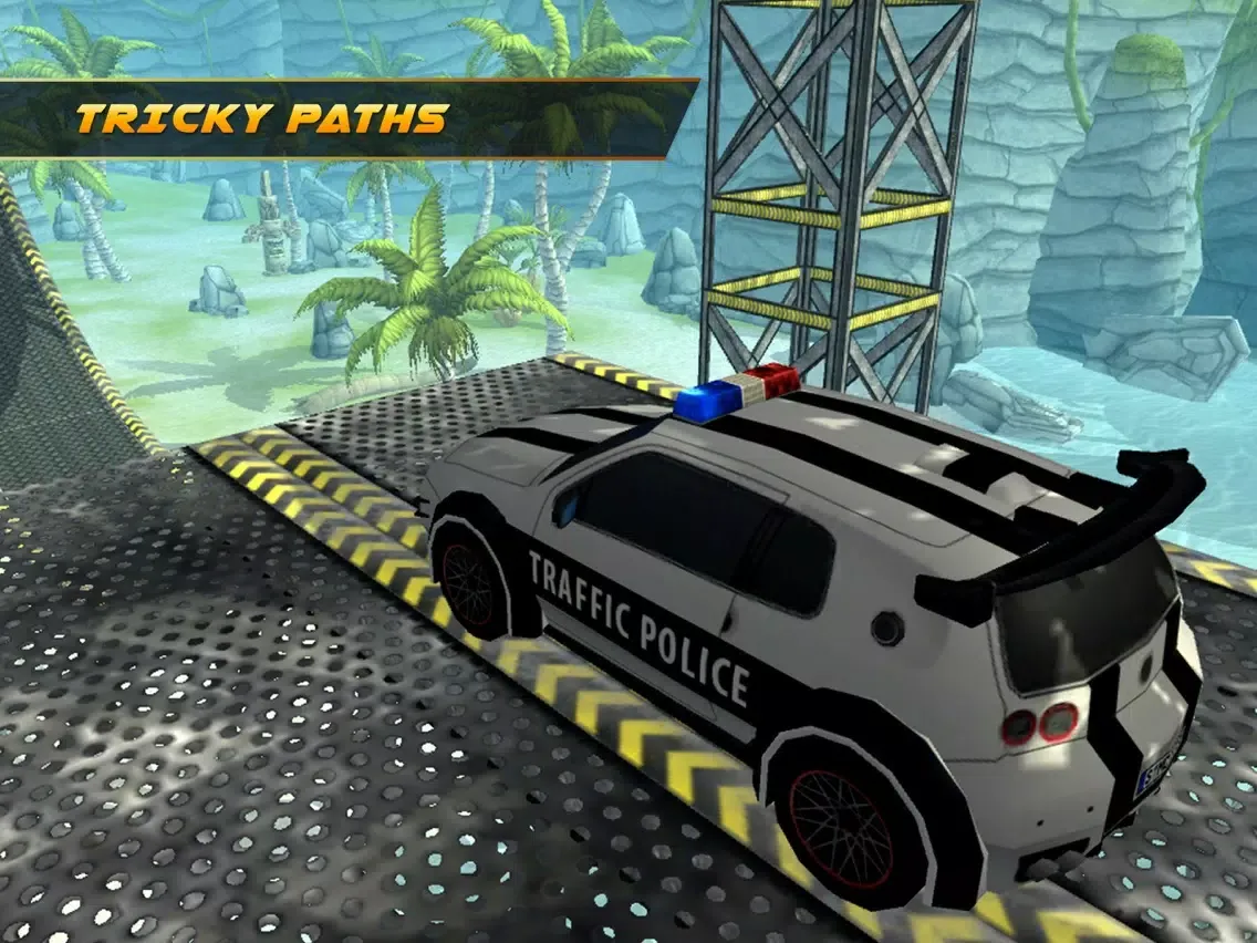 Capturas de tela do Real Police Car Stunts iPad 