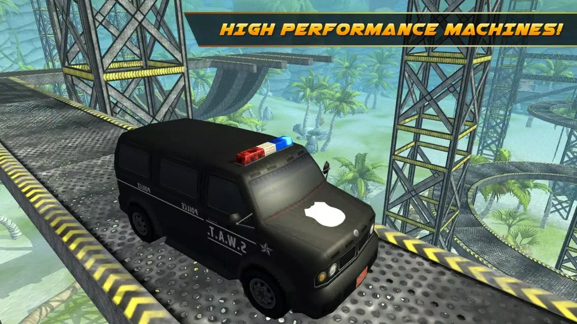 Capturas de tela do Real Police Car Stunts