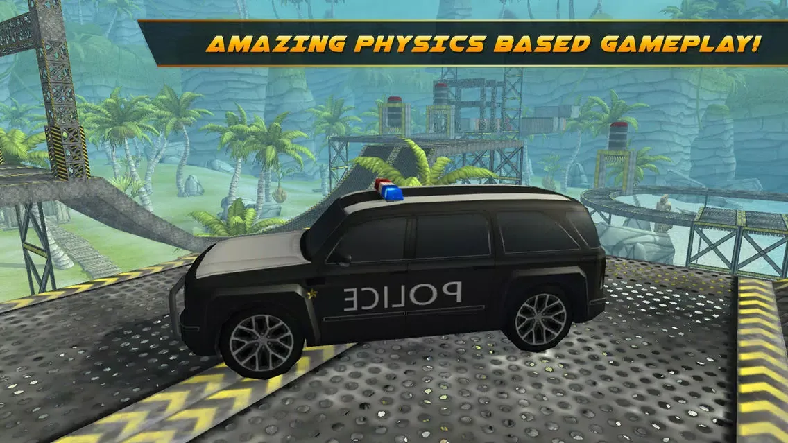 Capturas de tela do Real Police Car Stunts