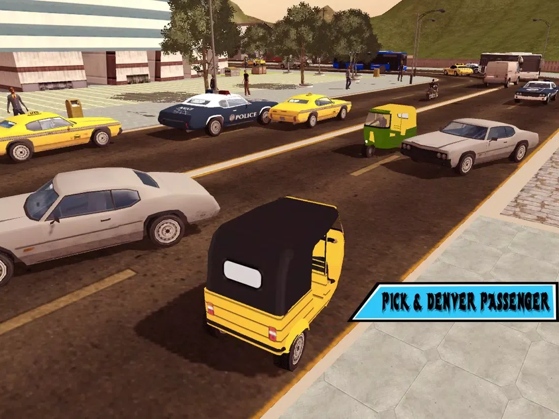 Tangkapan layar Tuk Tuk Simulator 2017 iPad 
