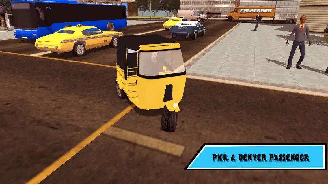 Tangkapan layar Tuk Tuk Simulator 2017