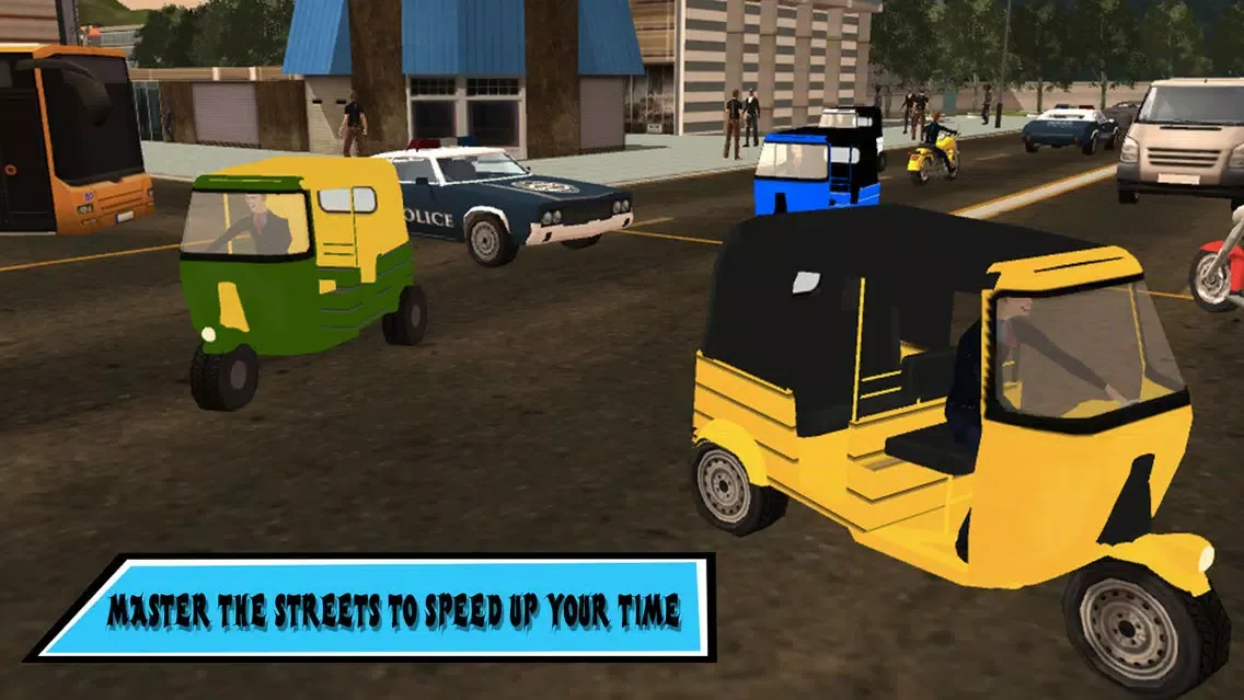 Tangkapan layar Tuk Tuk Simulator 2017