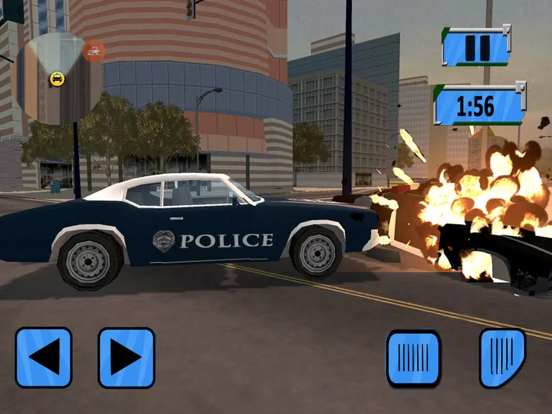 ภาพหน้าจอของ Ultimate Police Car Driver Simulator iPad 