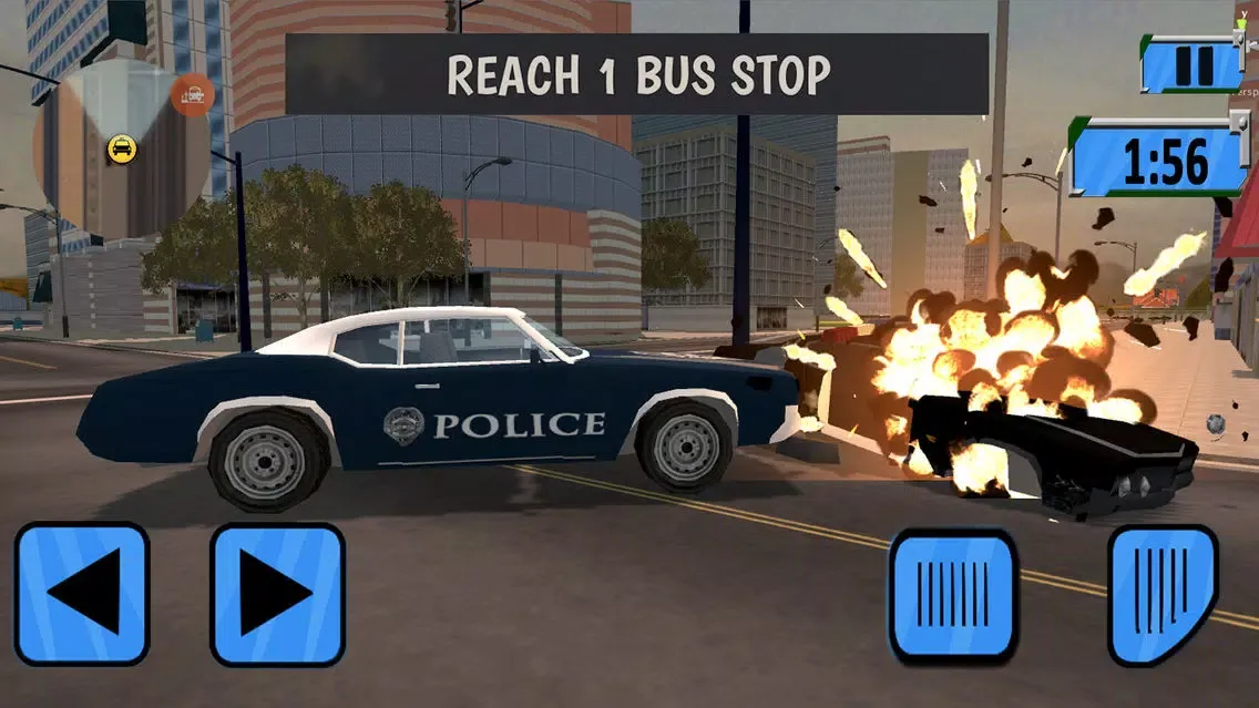 ภาพหน้าจอของ Ultimate Police Car Driver Simulator