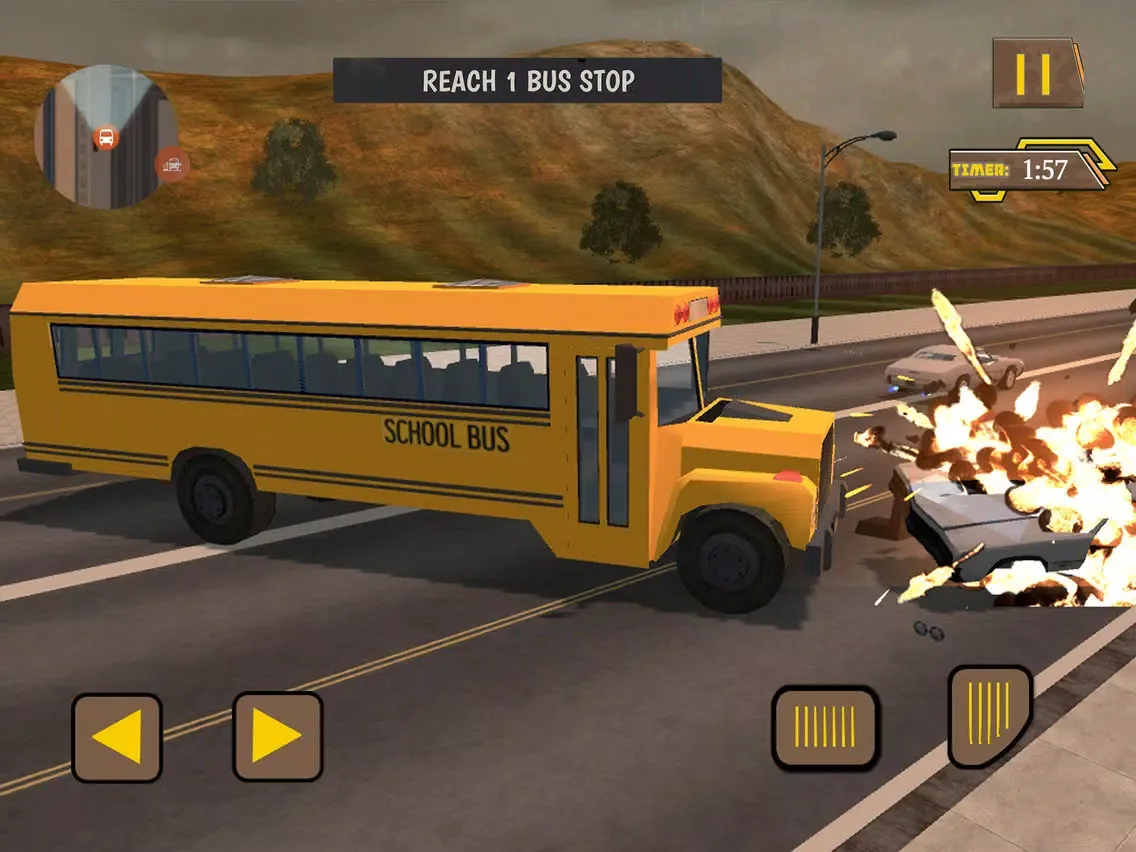 صور Ultimate School Bus Driver Simulator iPad 