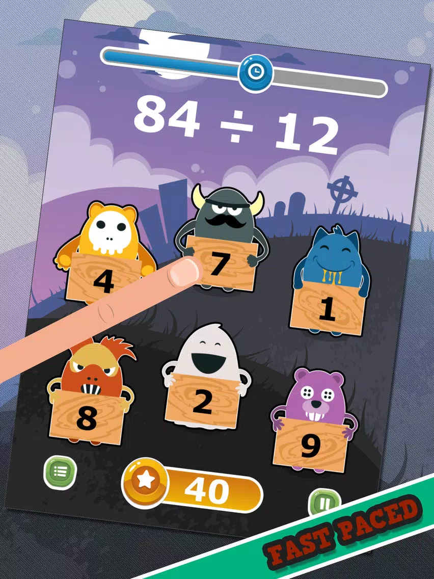 Screenshot di Monster Math - Dividing iPad 