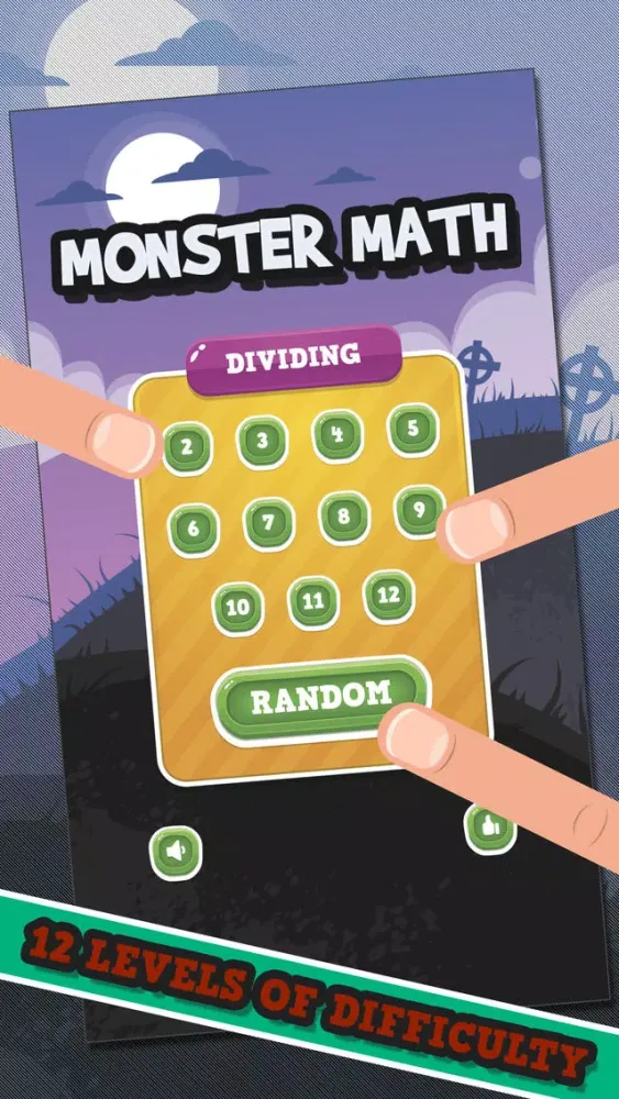 ภาพหน้าจอของ Monster Math - Dividing