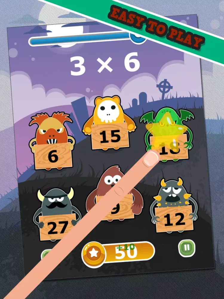 Monster Math - Multiplying iPad Screenshots