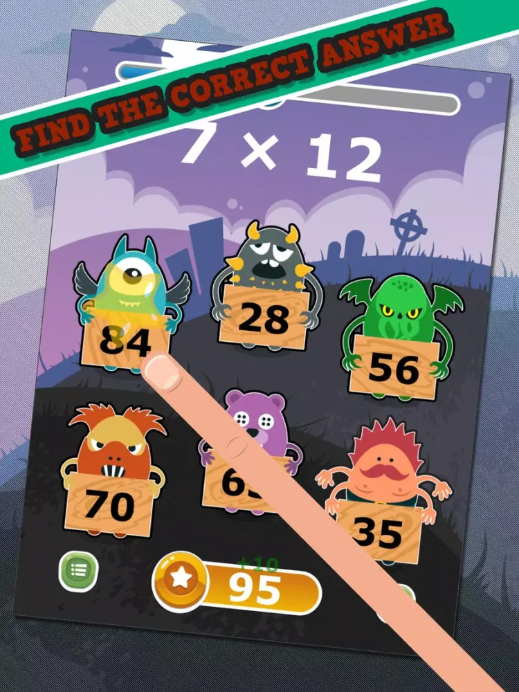 Monster Math - Multiplying iPad Screenshots