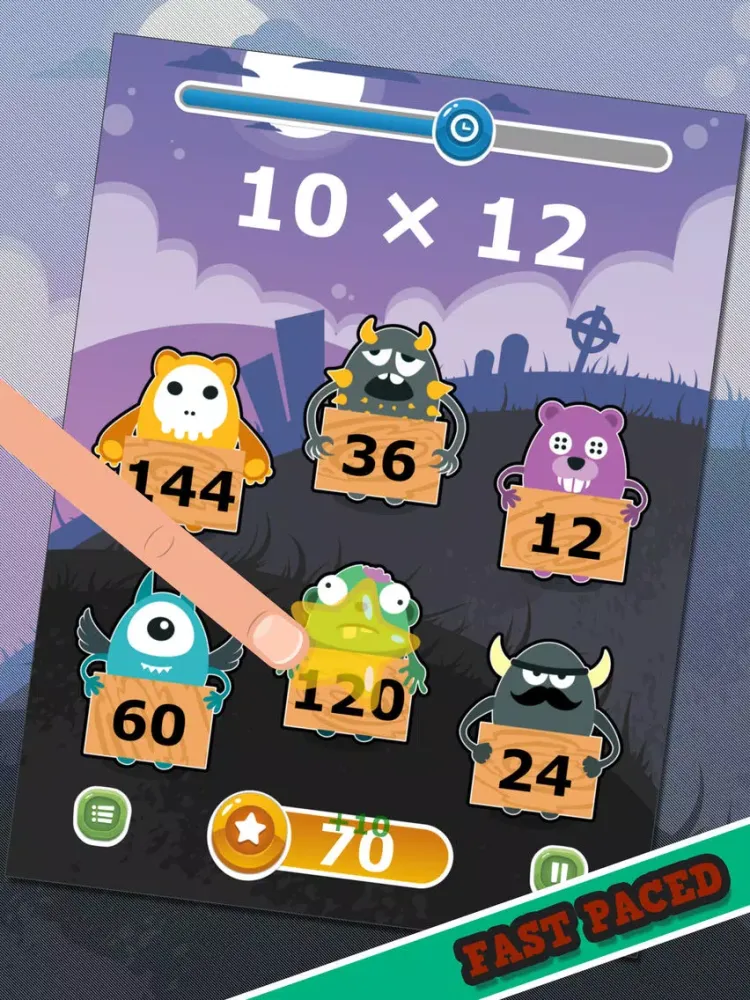 Monster Math - Multiplying iPad Screenshots