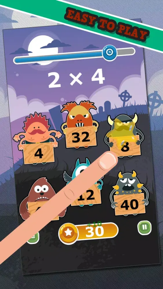 Monster Math - Multiplying Screenshots
