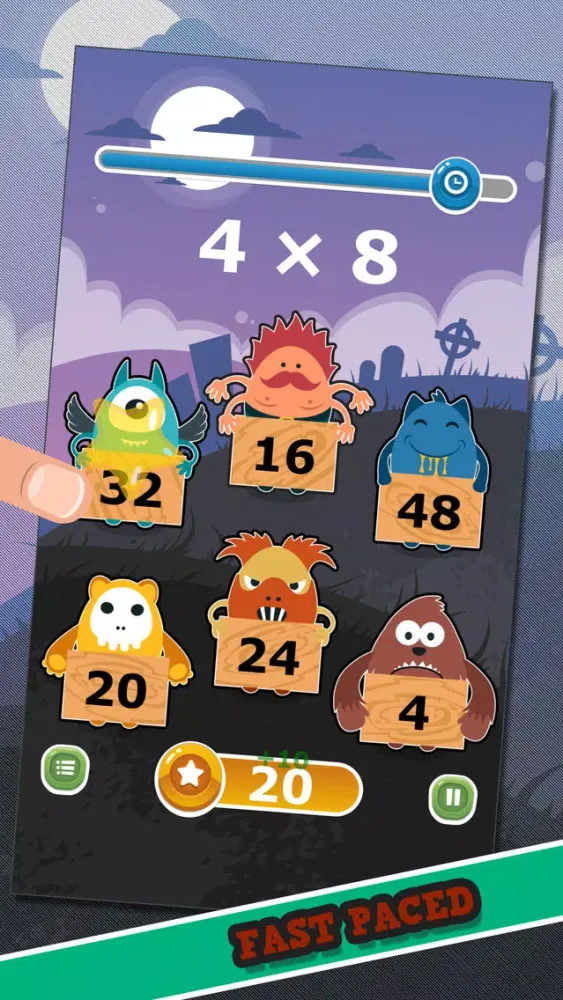 Monster Math - Multiplying Screenshots