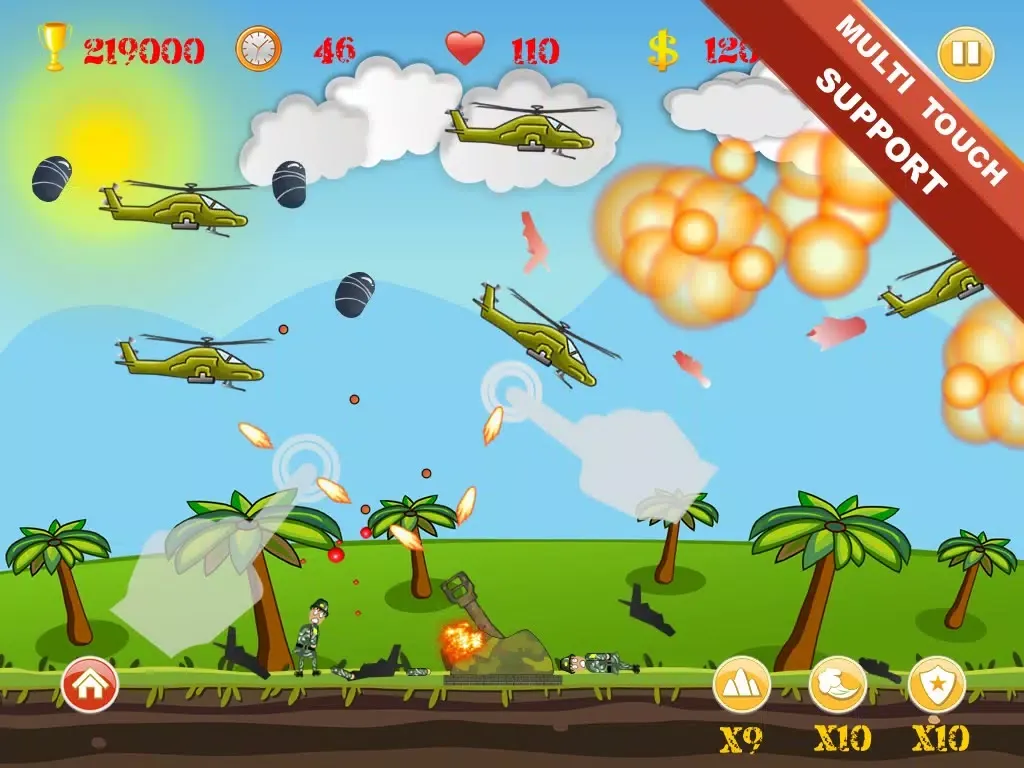 HeliInvasion Free iPad 應用截圖