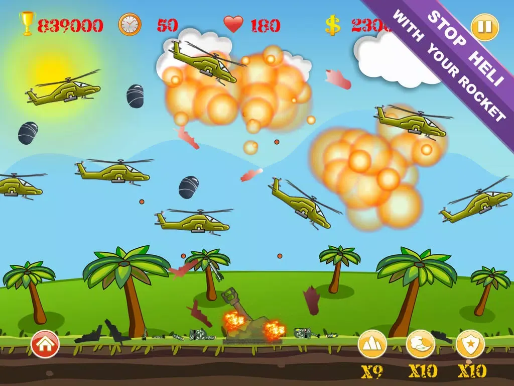 HeliInvasion Free iPad 應用截圖