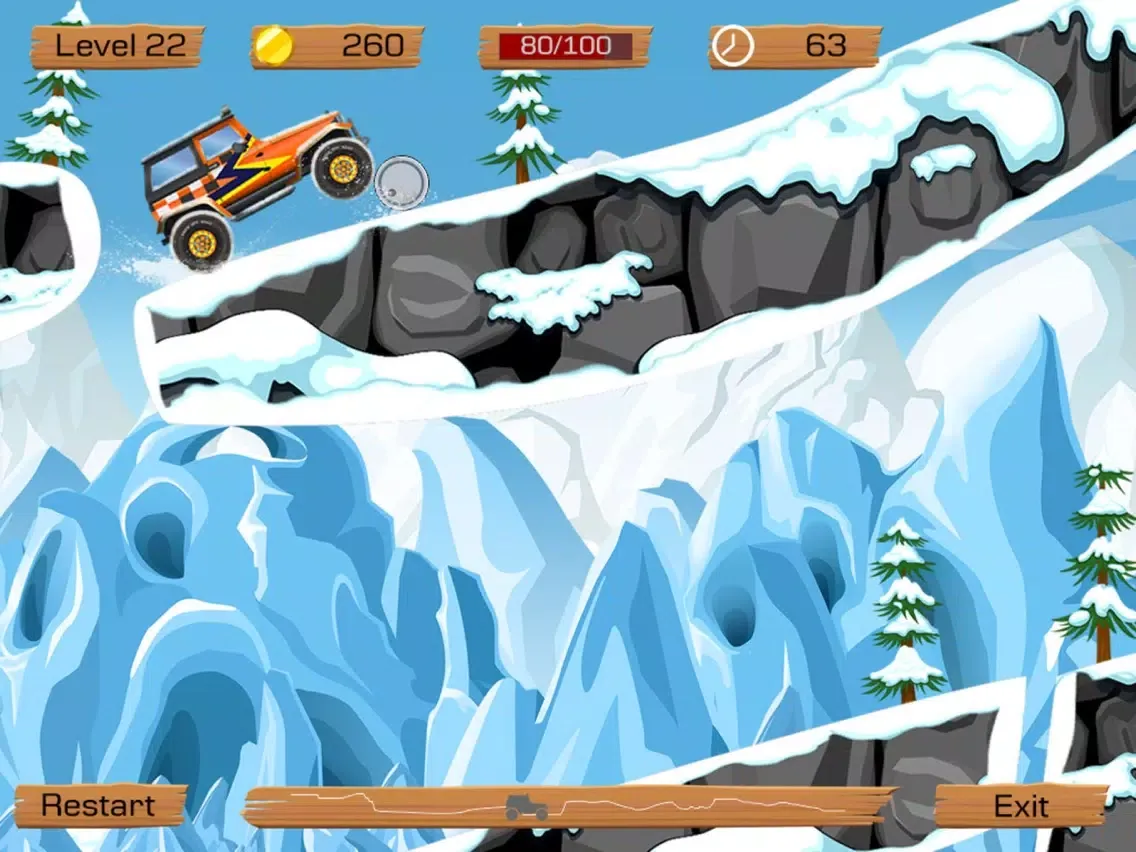 Ảnh chụp màn hình của Snow Off Road Lite iPad 