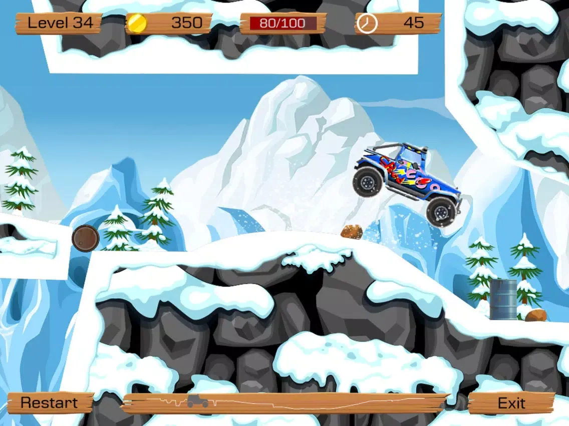 Ảnh chụp màn hình của Snow Off Road Lite iPad 