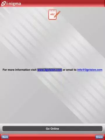 Capturas de pantalla de i-nigma QR Code, Data Matrix and 1D barcode reader iPad 