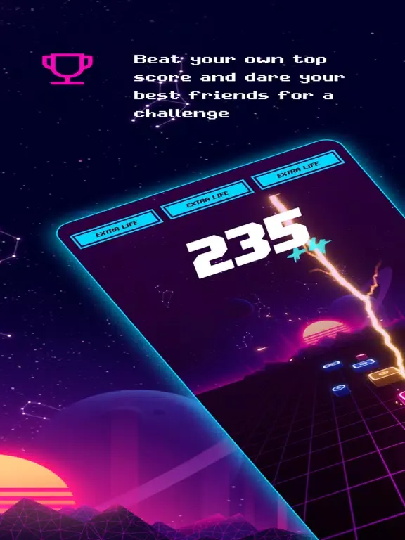 Capturas de pantalla de Bally Jump: 3D ball hop tiles iPad 