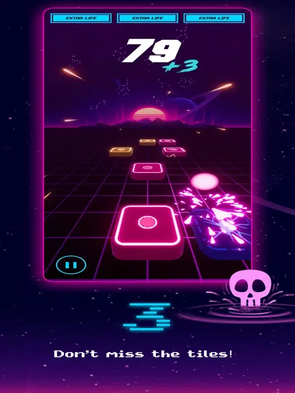 Capturas de pantalla de Bally Jump: 3D ball hop tiles iPad 