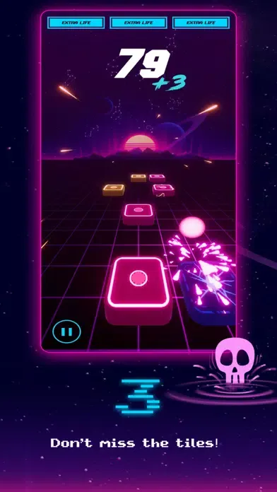 Capturas de pantalla de Bally Jump: 3D ball hop tiles