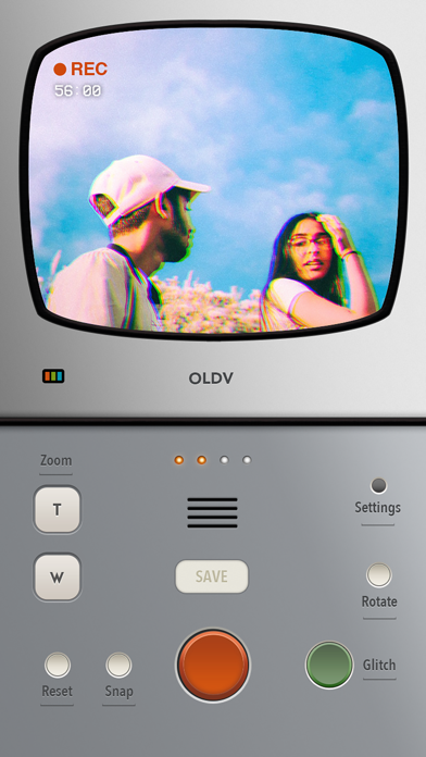 Tangkapan skrin OLDV - Retro Video with BGMs