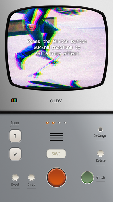 Tangkapan skrin OLDV - Retro Video with BGMs