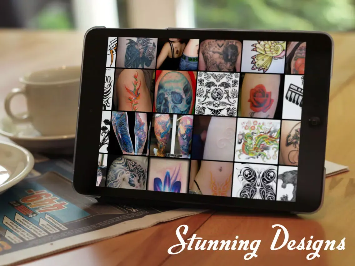 Zrzuty ekranu Tattoos Art Designs iPad 
