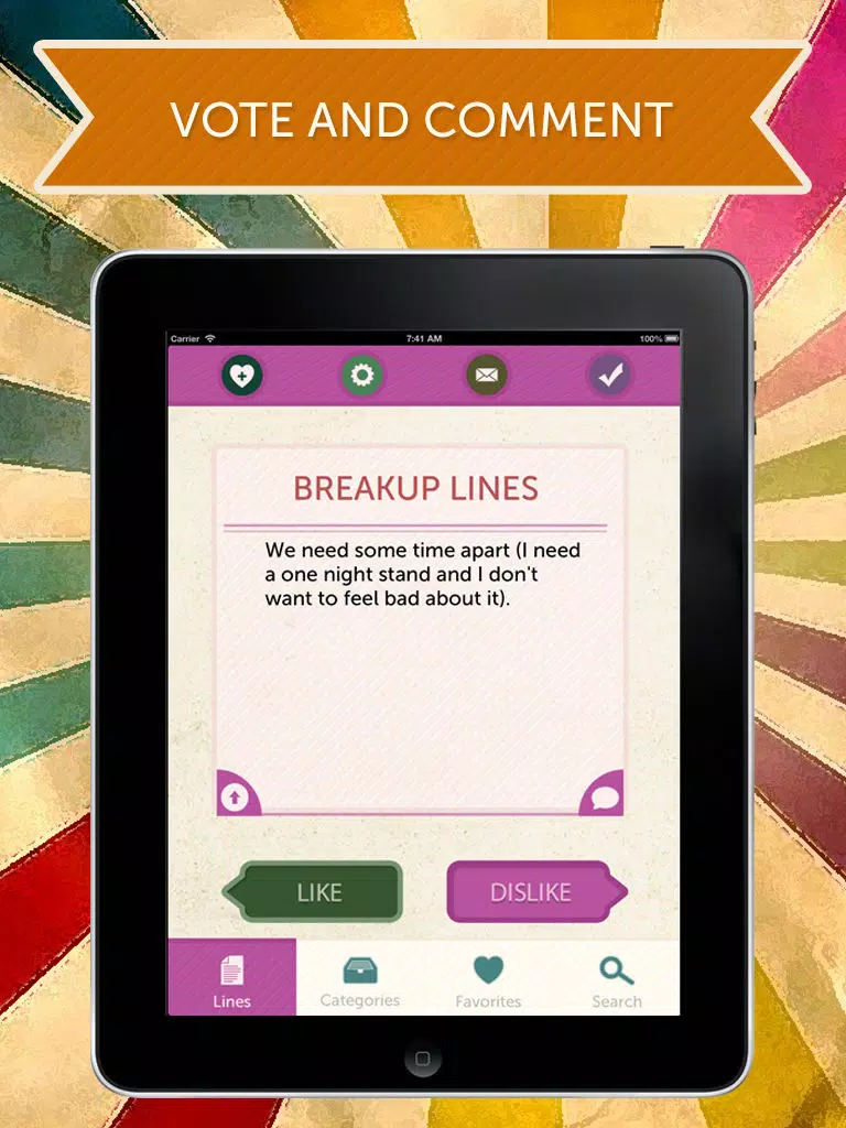ภาพหน้าจอของ Break Up! iPad 