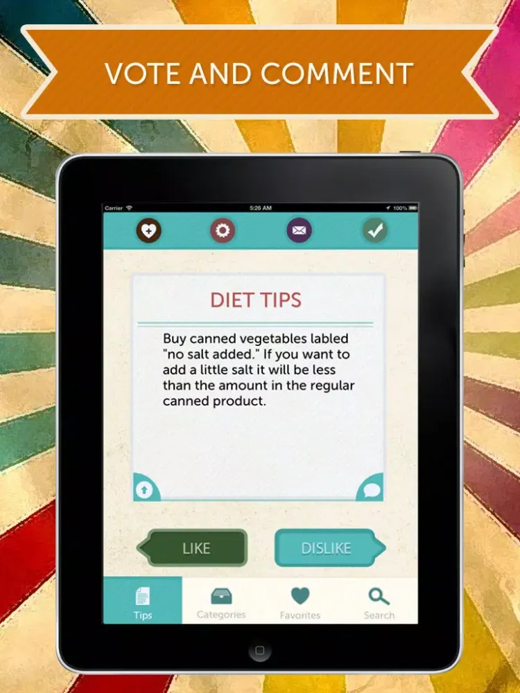 تصاویر Best Diet Tips+ iPad 