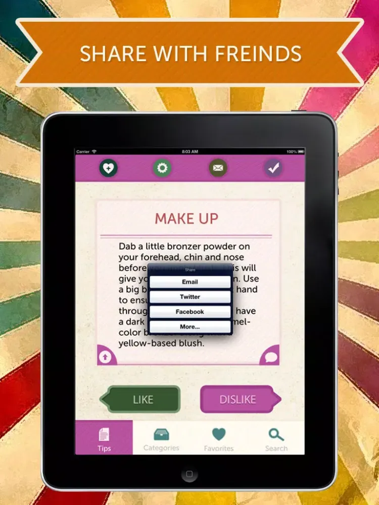 صور MakeUp Tips iPad 