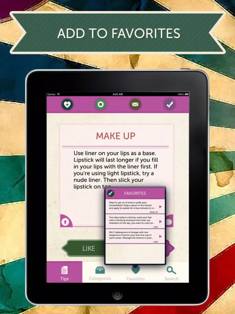 صور MakeUp Tips iPad 