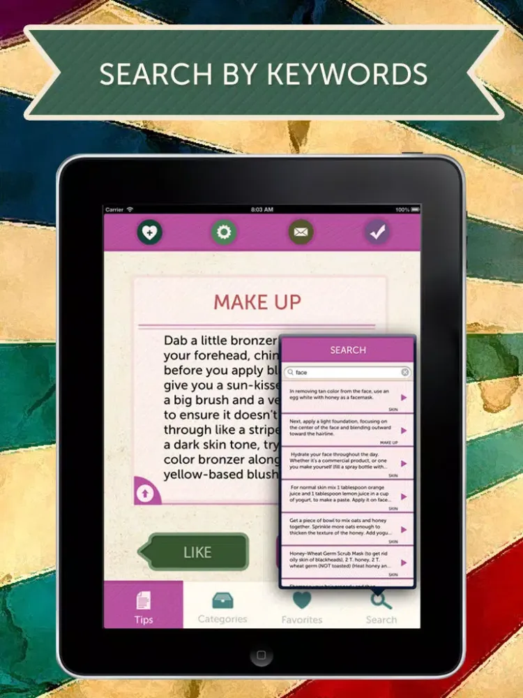 صور MakeUp Tips iPad 