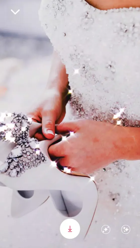 Zrzuty ekranu Luna Cam+ Glitter Video Photo