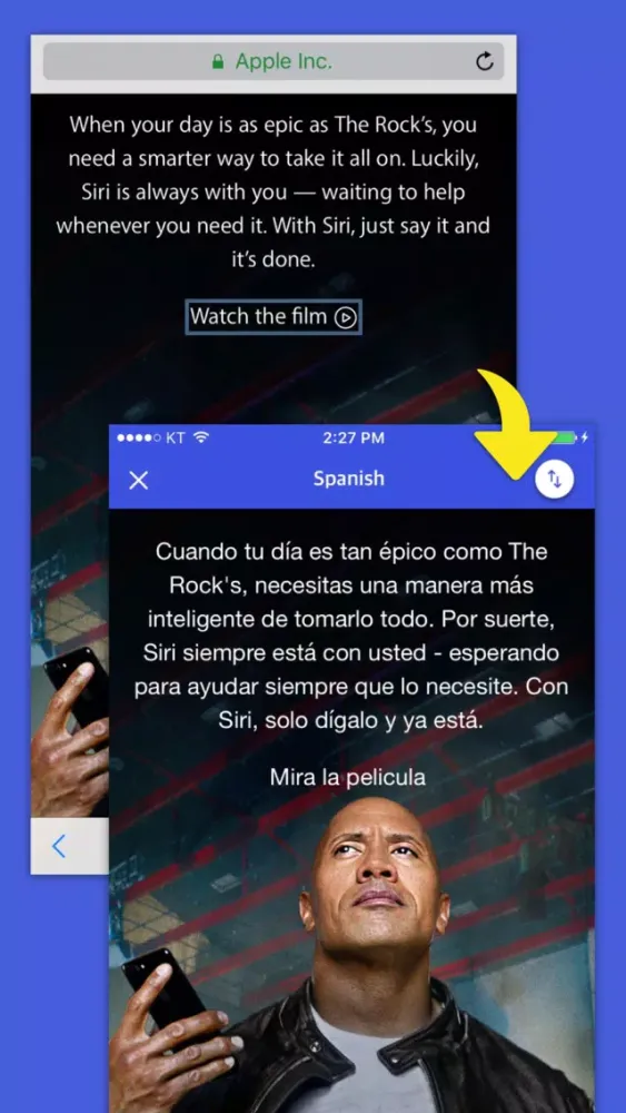 تصاویر Safari Translate Extension - Website & Text