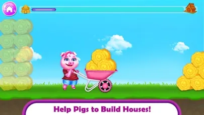 Capturas de pantalla de Three Little Pigs Game!