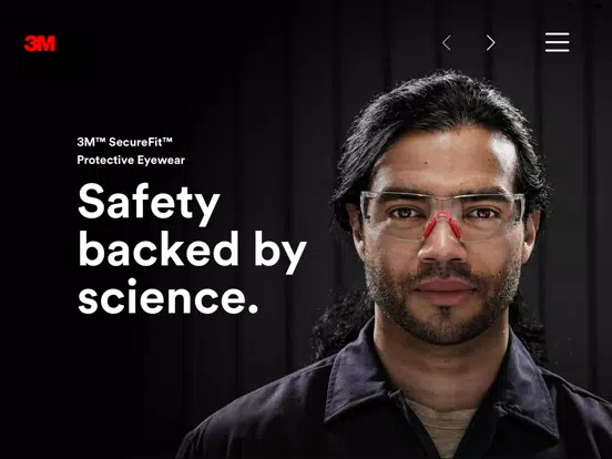 Captures d'écran de 3M™ SecureFit™ Eye Protection iPad 