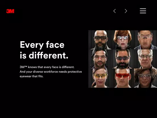 Captures d'écran de 3M™ SecureFit™ Eye Protection iPad 