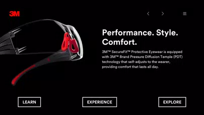 Captures d'écran de 3M™ SecureFit™ Eye Protection