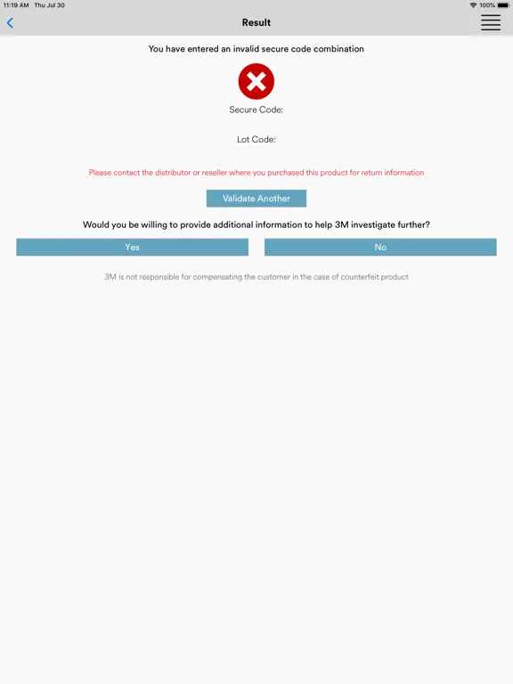 3M Safe Guard™ iPad  स्क्रीनशॉट
