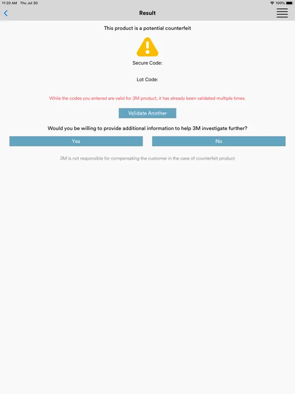 3M Safe Guard™ iPad  स्क्रीनशॉट