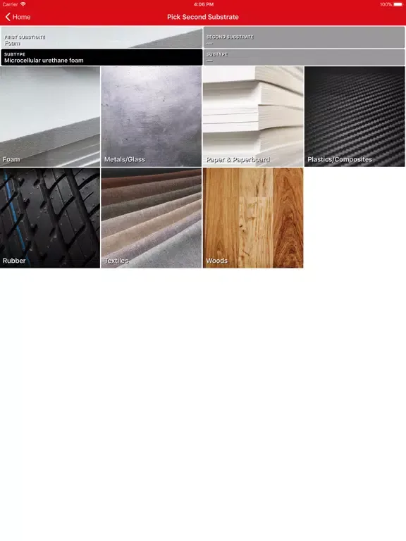 3M Thin Bonding Selector iPad  Screenshots