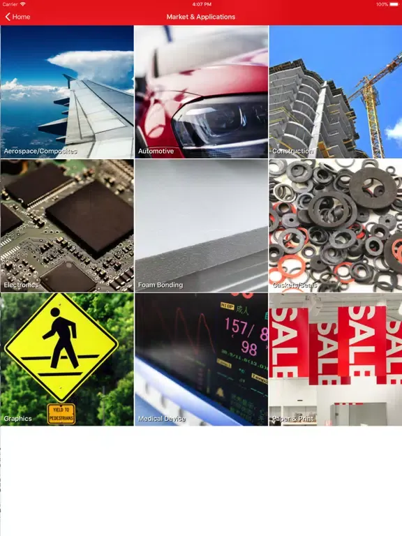 3M Thin Bonding Selector iPad  Screenshots