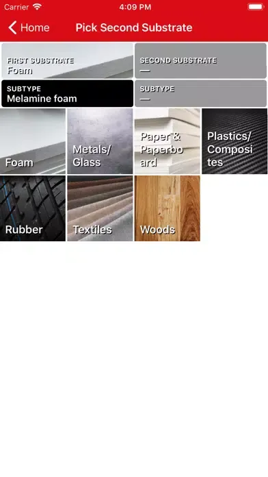 3M Thin Bonding Selector Screenshots